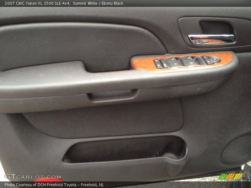 Summit White / Ebony Black 2007 GMC Yukon XL 1500 SLE 4x4