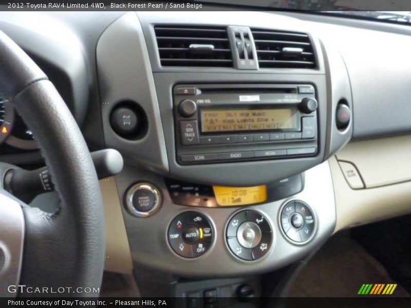 Black Forest Pearl / Sand Beige 2012 Toyota RAV4 Limited 4WD