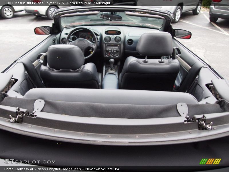 Ultra Red Pearl / Midnight 2003 Mitsubishi Eclipse Spyder GTS
