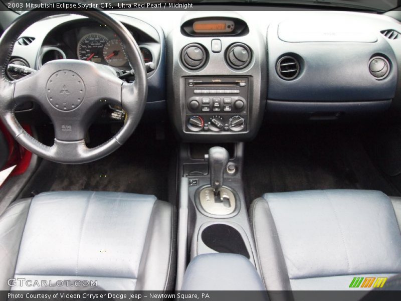 Ultra Red Pearl / Midnight 2003 Mitsubishi Eclipse Spyder GTS