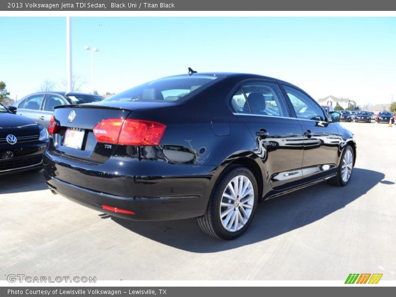 Black Uni / Titan Black 2013 Volkswagen Jetta TDI Sedan