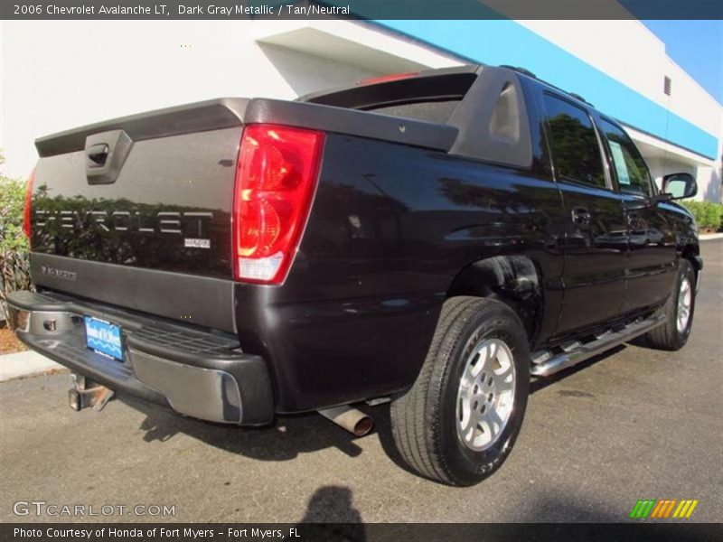 Dark Gray Metallic / Tan/Neutral 2006 Chevrolet Avalanche LT