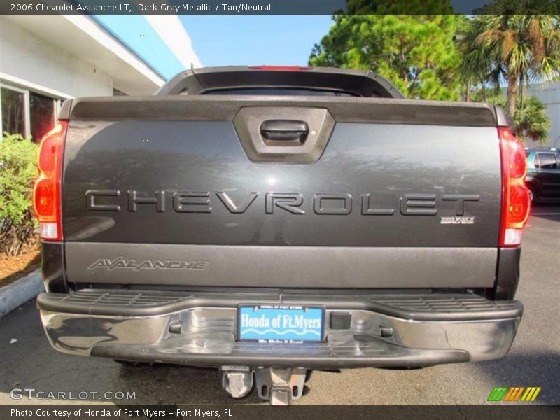Dark Gray Metallic / Tan/Neutral 2006 Chevrolet Avalanche LT
