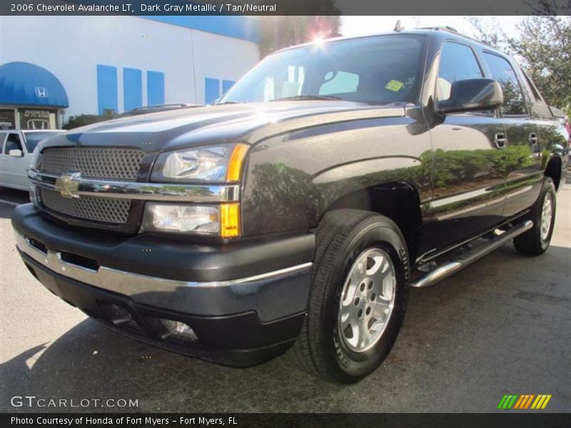 Dark Gray Metallic / Tan/Neutral 2006 Chevrolet Avalanche LT