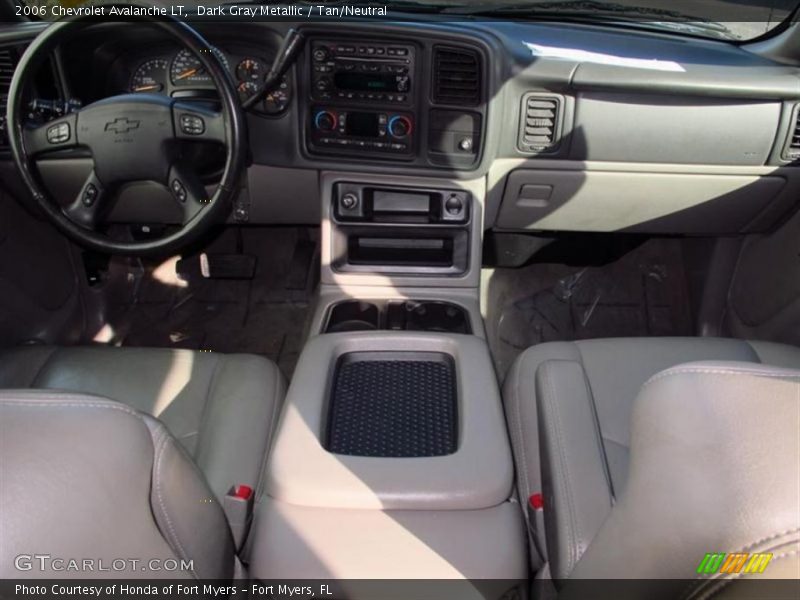 Dark Gray Metallic / Tan/Neutral 2006 Chevrolet Avalanche LT