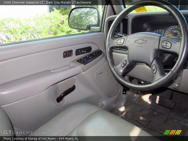 Dark Gray Metallic / Tan/Neutral 2006 Chevrolet Avalanche LT