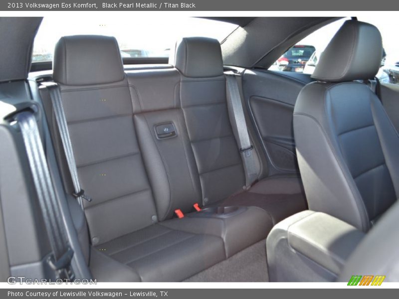 Black Pearl Metallic / Titan Black 2013 Volkswagen Eos Komfort