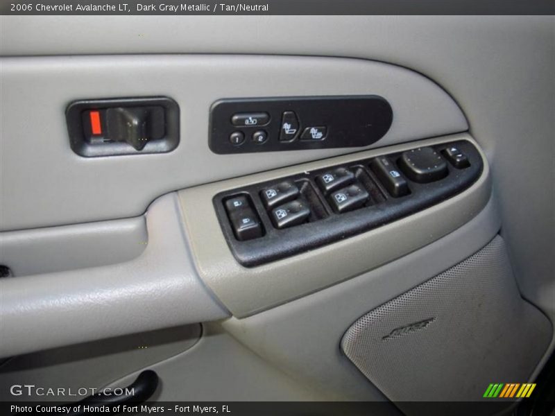 Dark Gray Metallic / Tan/Neutral 2006 Chevrolet Avalanche LT
