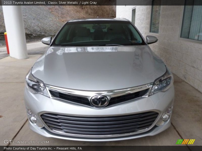 Classic Silver Metallic / Light Gray 2013 Toyota Avalon Limited