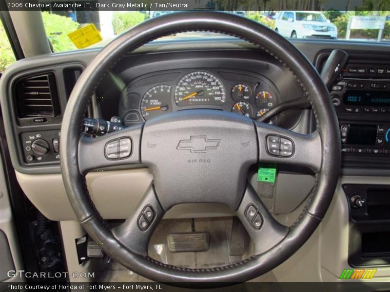 Dark Gray Metallic / Tan/Neutral 2006 Chevrolet Avalanche LT