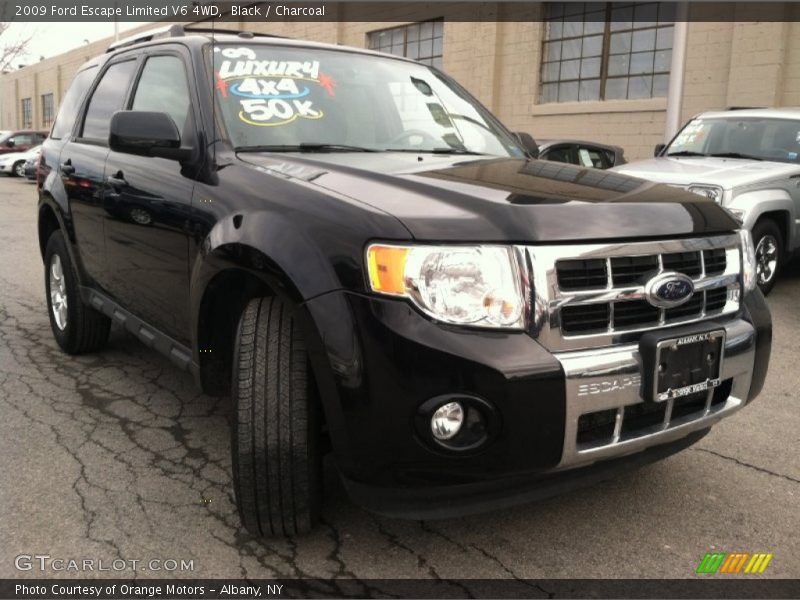 Black / Charcoal 2009 Ford Escape Limited V6 4WD