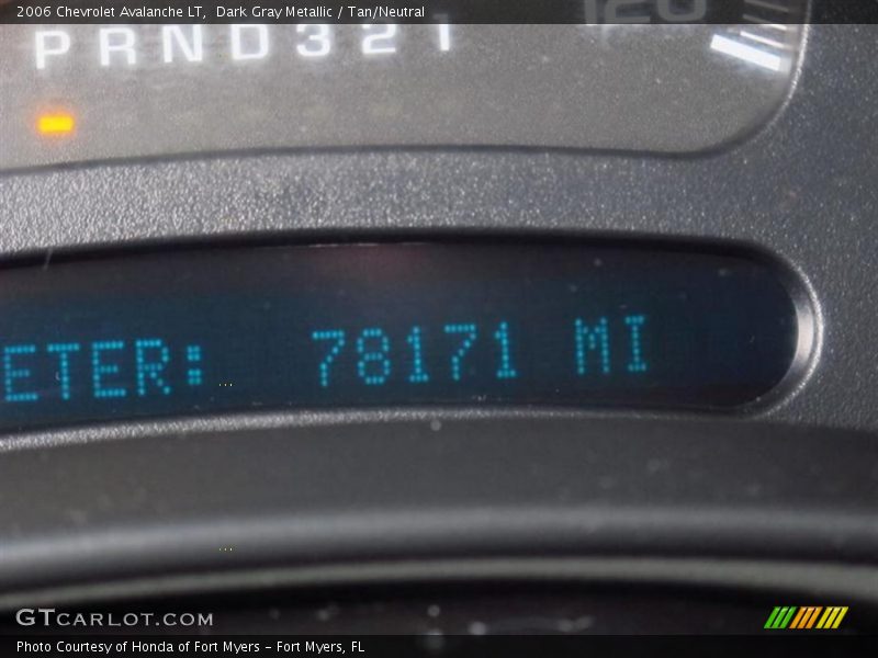 Dark Gray Metallic / Tan/Neutral 2006 Chevrolet Avalanche LT