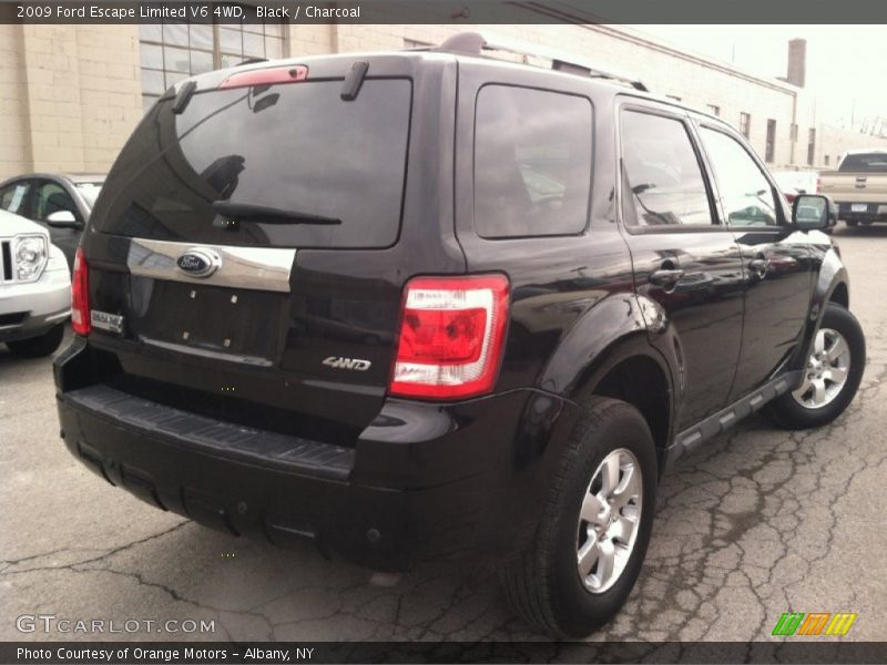 Black / Charcoal 2009 Ford Escape Limited V6 4WD