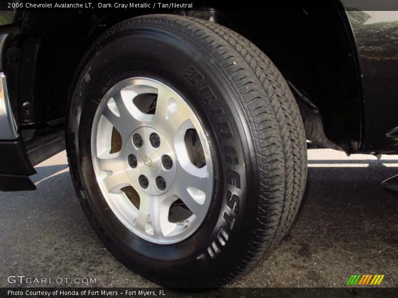 Dark Gray Metallic / Tan/Neutral 2006 Chevrolet Avalanche LT