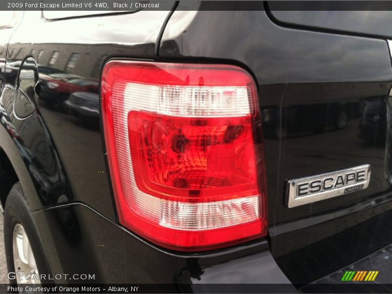 Black / Charcoal 2009 Ford Escape Limited V6 4WD