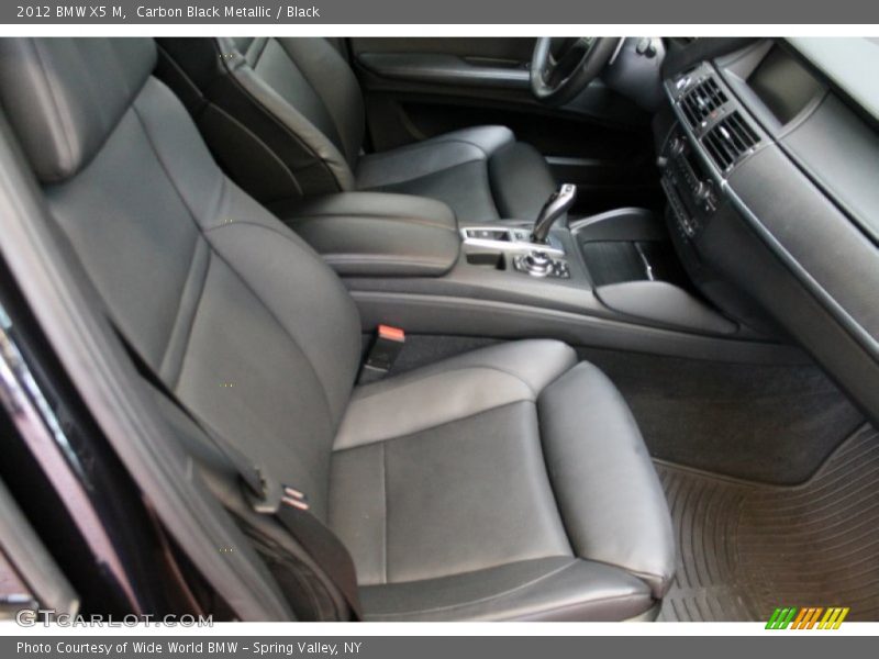 Carbon Black Metallic / Black 2012 BMW X5 M