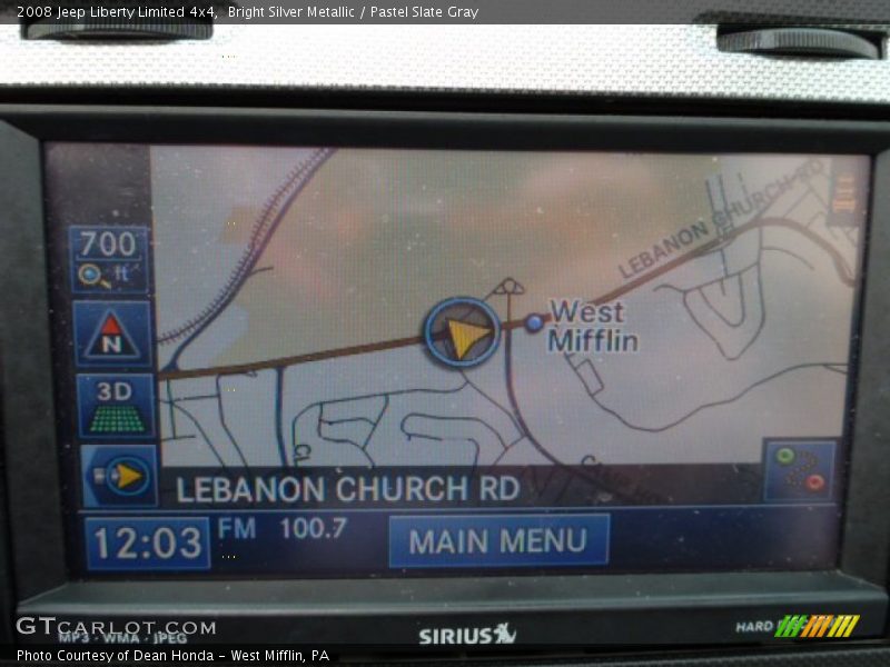 Navigation of 2008 Liberty Limited 4x4