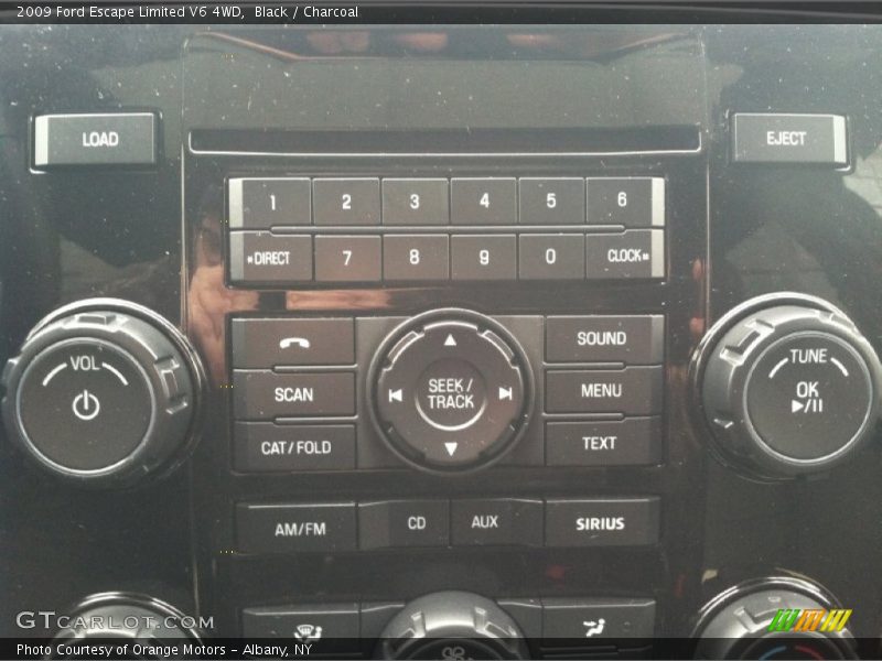 Black / Charcoal 2009 Ford Escape Limited V6 4WD