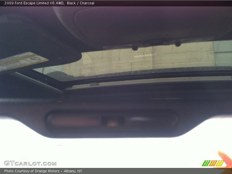 Black / Charcoal 2009 Ford Escape Limited V6 4WD