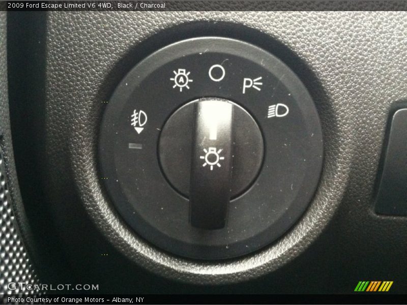 Black / Charcoal 2009 Ford Escape Limited V6 4WD