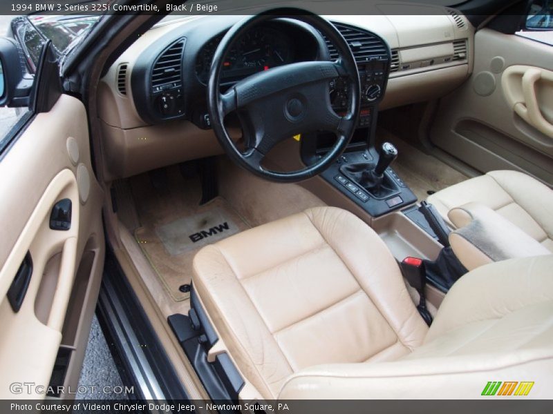  1994 3 Series 325i Convertible Beige Interior