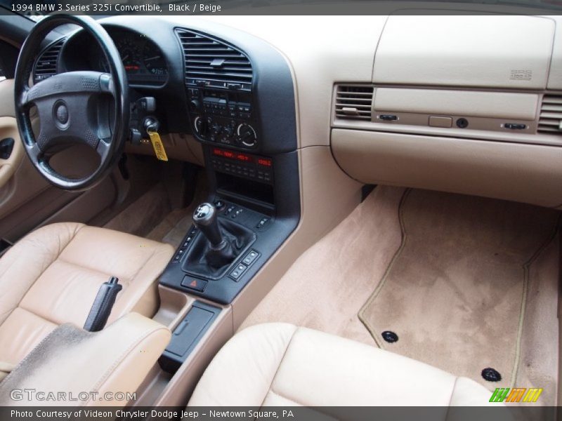 Dashboard of 1994 3 Series 325i Convertible