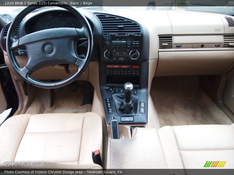 Dashboard of 1994 3 Series 325i Convertible