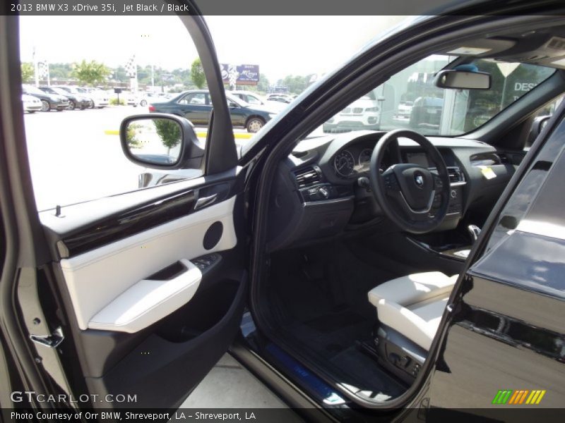 Jet Black / Black 2013 BMW X3 xDrive 35i