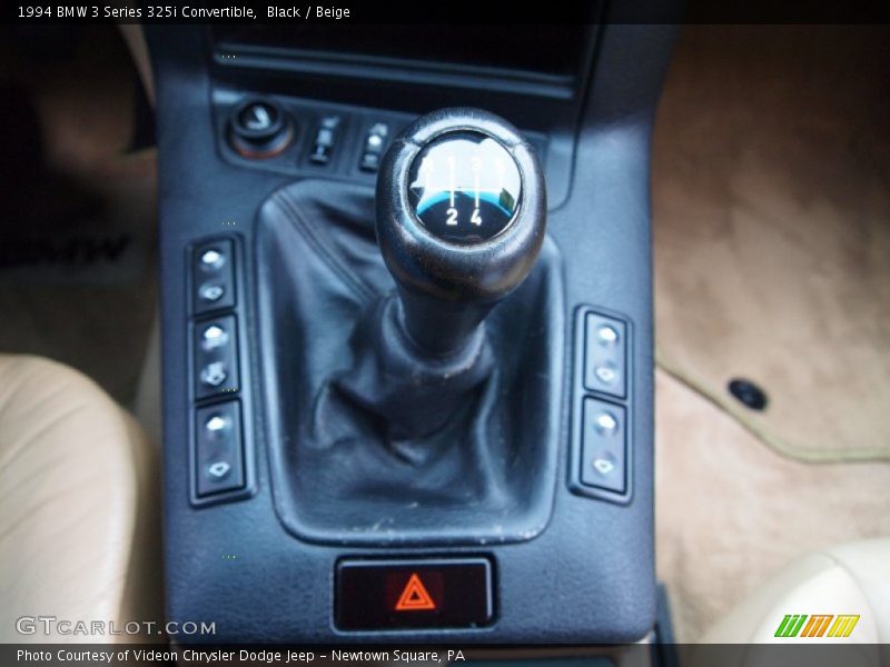  1994 3 Series 325i Convertible 5 Speed Manual Shifter