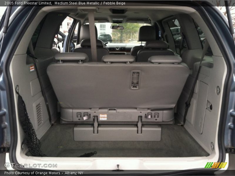 Medium Steel Blue Metallic / Pebble Beige 2005 Ford Freestar Limited