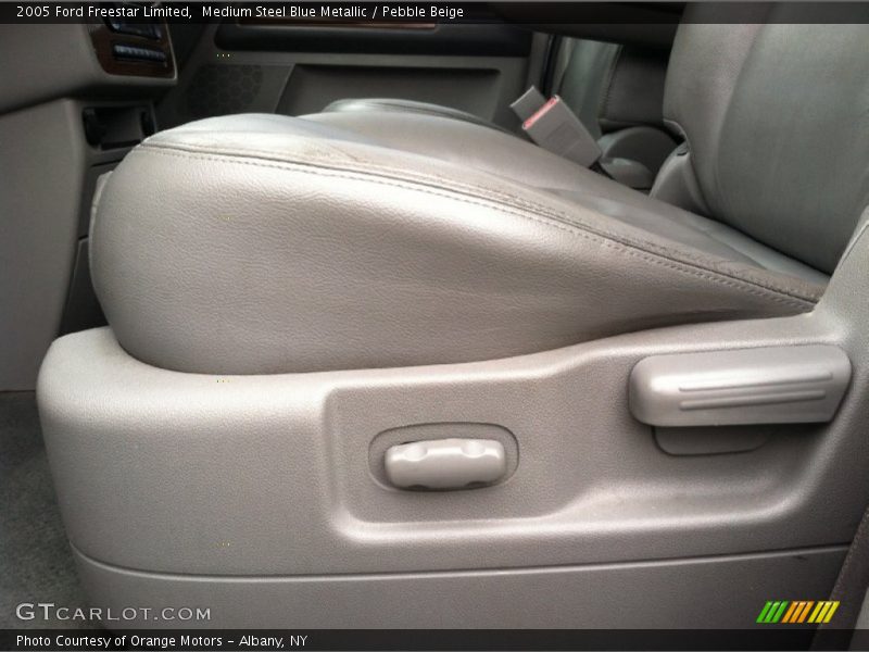Medium Steel Blue Metallic / Pebble Beige 2005 Ford Freestar Limited