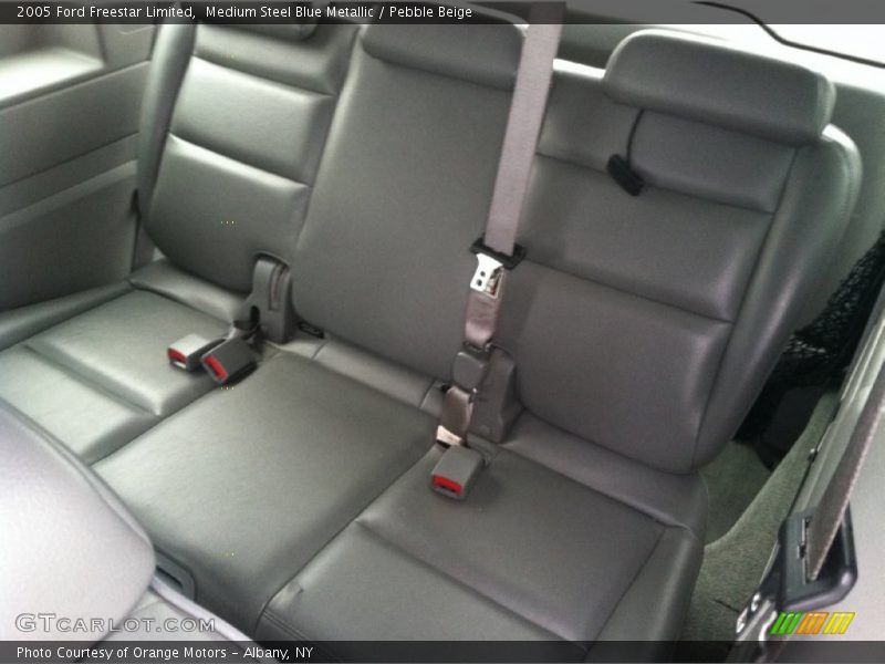 Medium Steel Blue Metallic / Pebble Beige 2005 Ford Freestar Limited