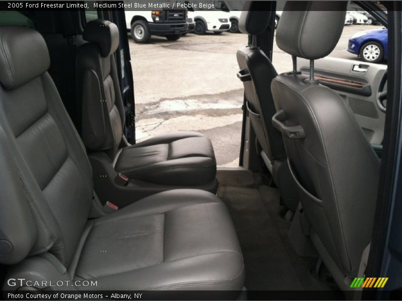 Medium Steel Blue Metallic / Pebble Beige 2005 Ford Freestar Limited