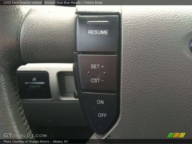 Medium Steel Blue Metallic / Pebble Beige 2005 Ford Freestar Limited