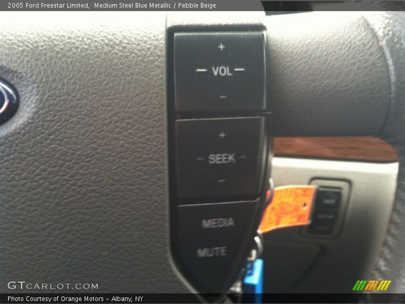 Medium Steel Blue Metallic / Pebble Beige 2005 Ford Freestar Limited