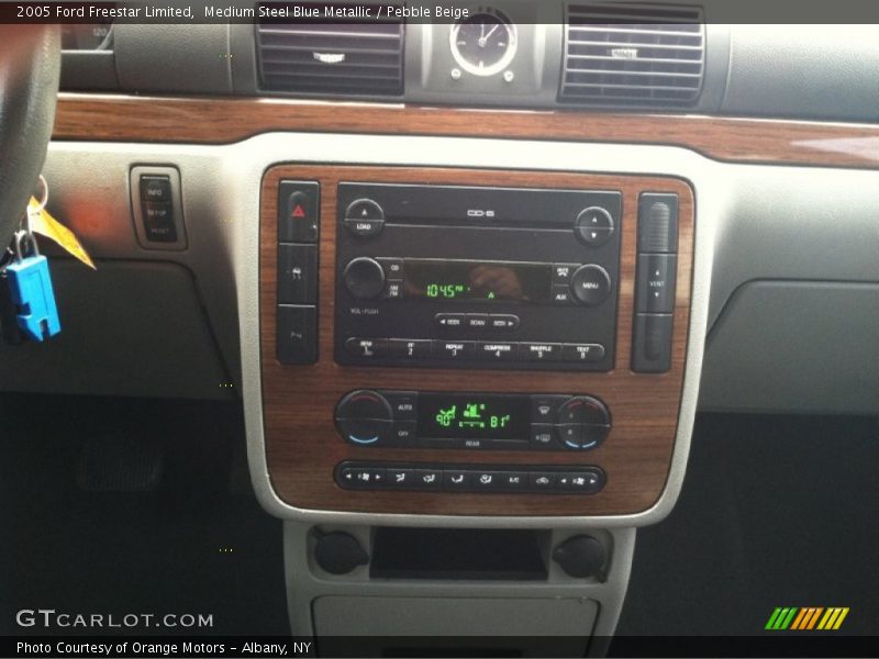 Medium Steel Blue Metallic / Pebble Beige 2005 Ford Freestar Limited