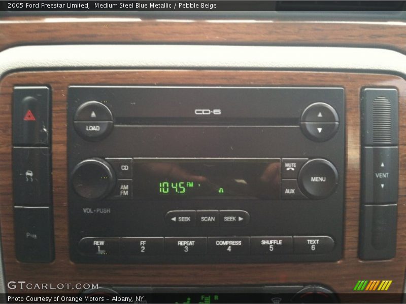Medium Steel Blue Metallic / Pebble Beige 2005 Ford Freestar Limited
