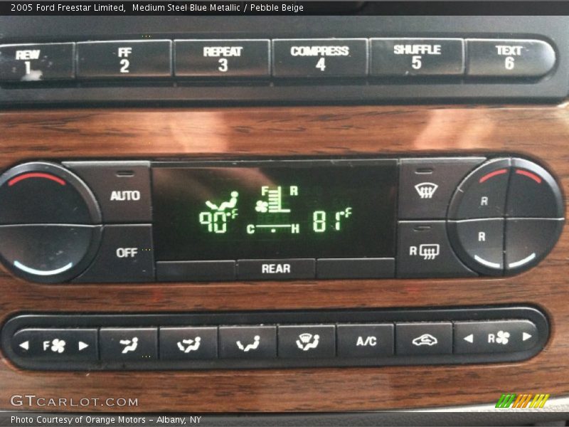 Medium Steel Blue Metallic / Pebble Beige 2005 Ford Freestar Limited