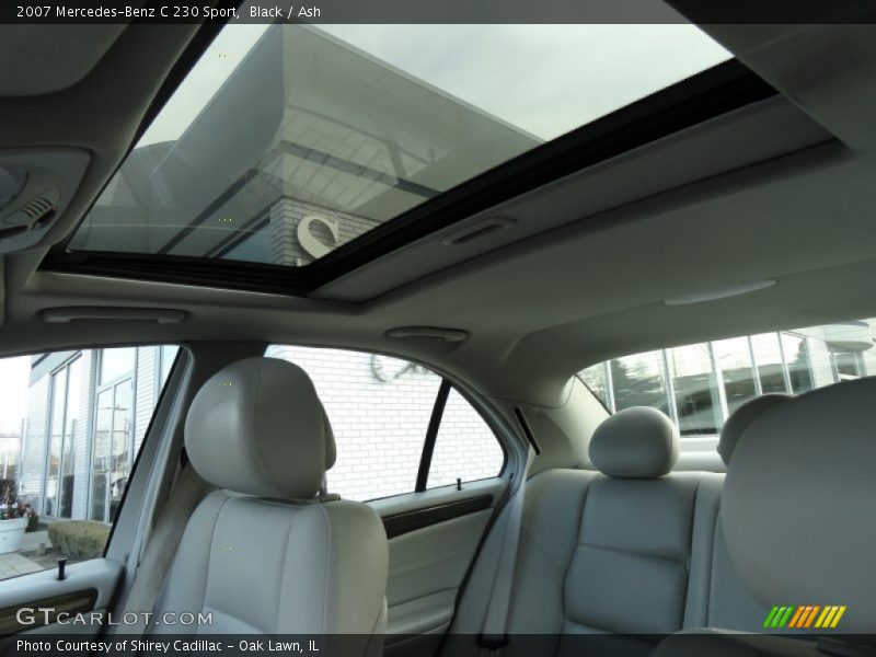 Black / Ash 2007 Mercedes-Benz C 230 Sport