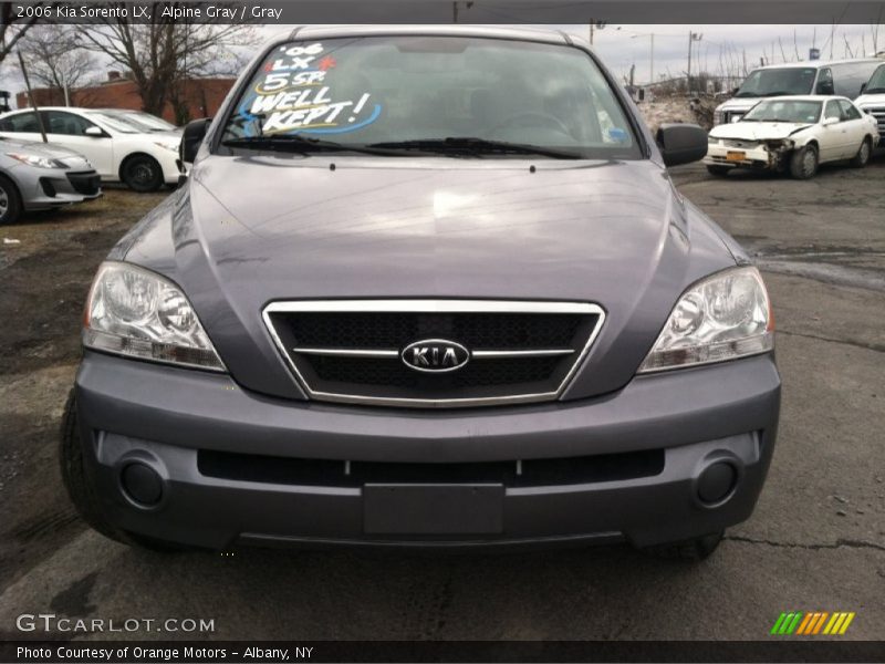 Alpine Gray / Gray 2006 Kia Sorento LX