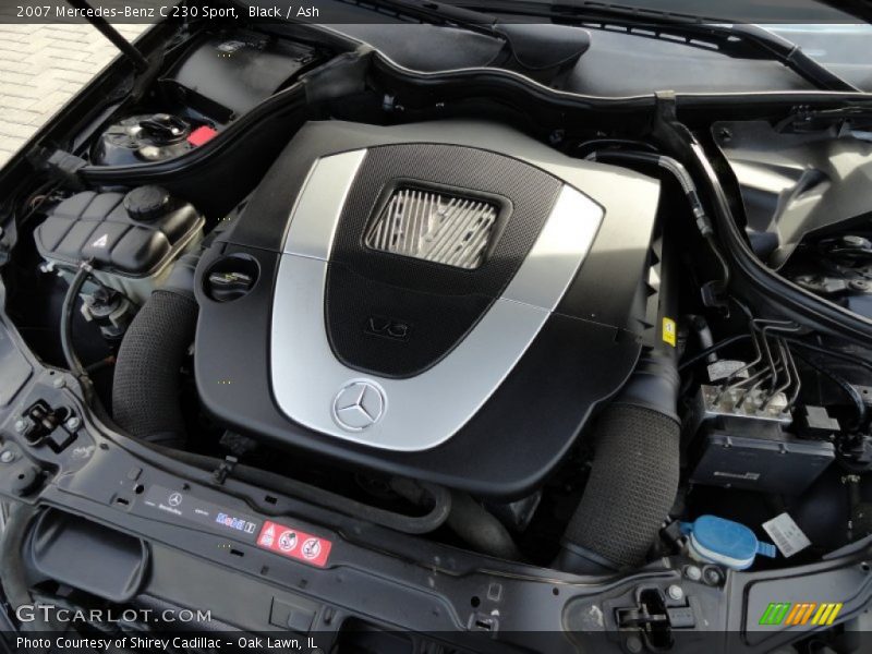 Black / Ash 2007 Mercedes-Benz C 230 Sport