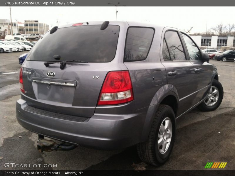 Alpine Gray / Gray 2006 Kia Sorento LX