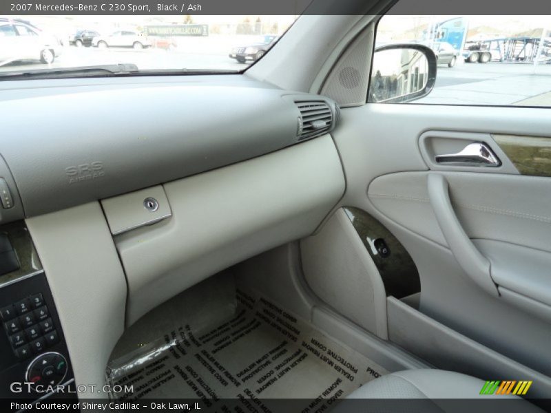 Black / Ash 2007 Mercedes-Benz C 230 Sport
