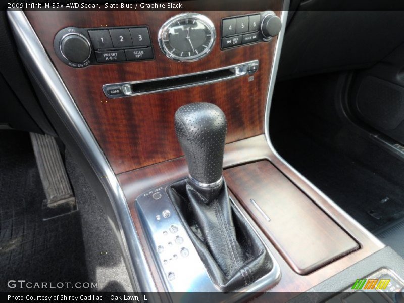 Slate Blue / Graphite Black 2009 Infiniti M 35x AWD Sedan