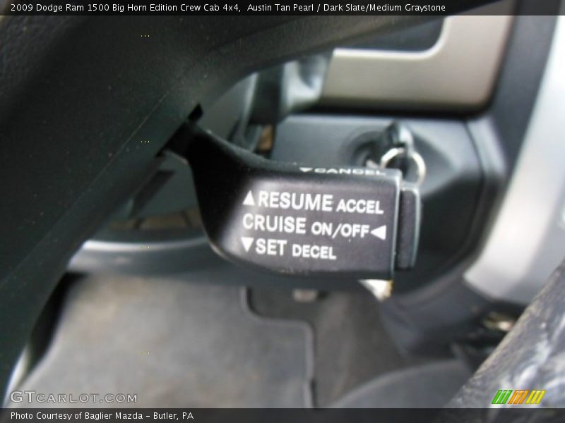 Austin Tan Pearl / Dark Slate/Medium Graystone 2009 Dodge Ram 1500 Big Horn Edition Crew Cab 4x4