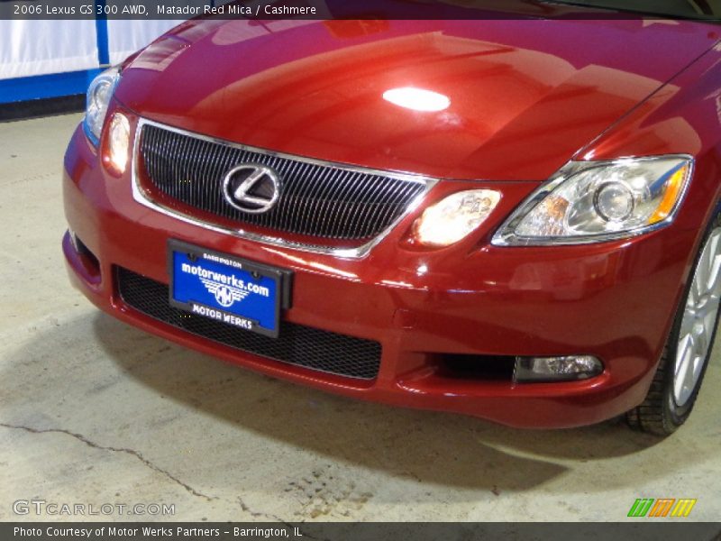Matador Red Mica / Cashmere 2006 Lexus GS 300 AWD