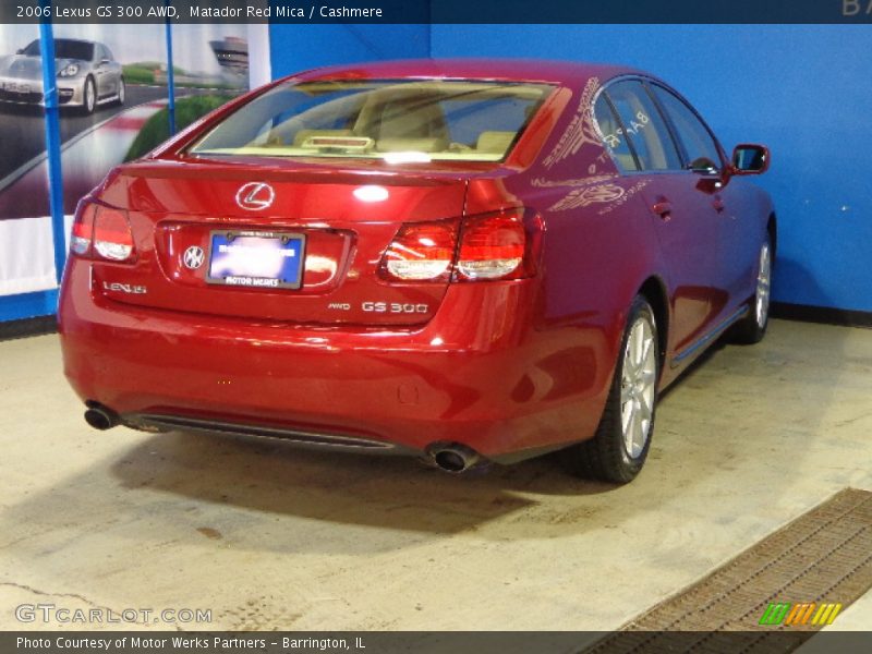 Matador Red Mica / Cashmere 2006 Lexus GS 300 AWD