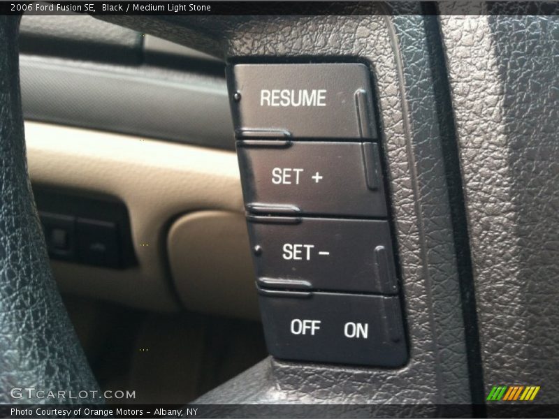 Controls of 2006 Fusion SE
