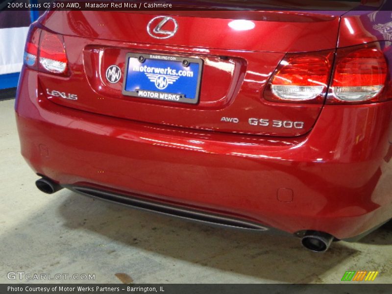 Matador Red Mica / Cashmere 2006 Lexus GS 300 AWD
