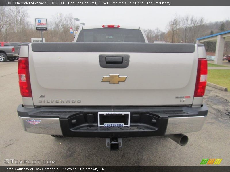 Silver Birch Metallic / Light Titanium/Ebony 2007 Chevrolet Silverado 2500HD LT Regular Cab 4x4